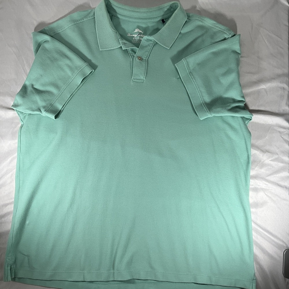Tommy Bahama Golf/Polo Lime/Teal Men's XXL/TTG